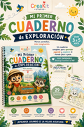 Mi Primer Cuaderno de Exploración | 29 Actividades Imprimibles (3 a 5 años)